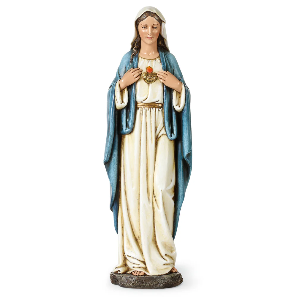 Inmaculado Corazón de María 25 cm