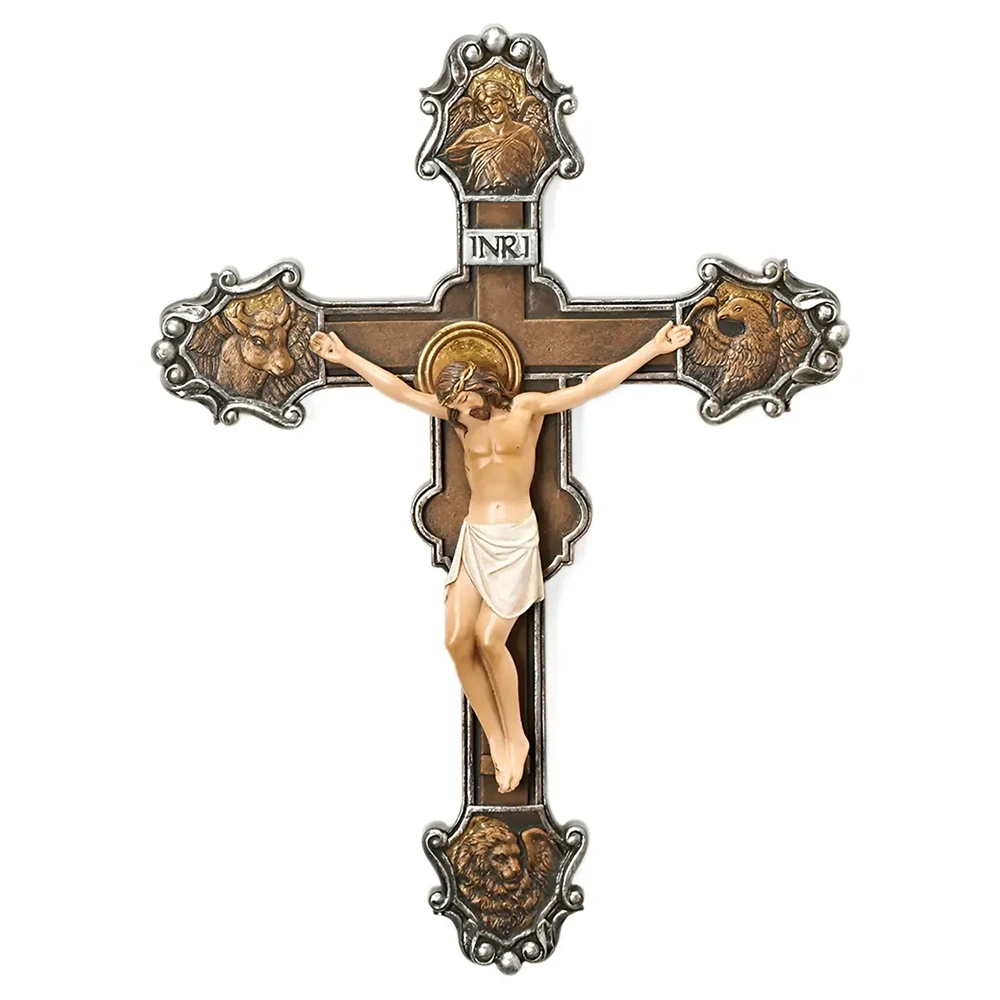 Crucifijo Evangelista 26 cm