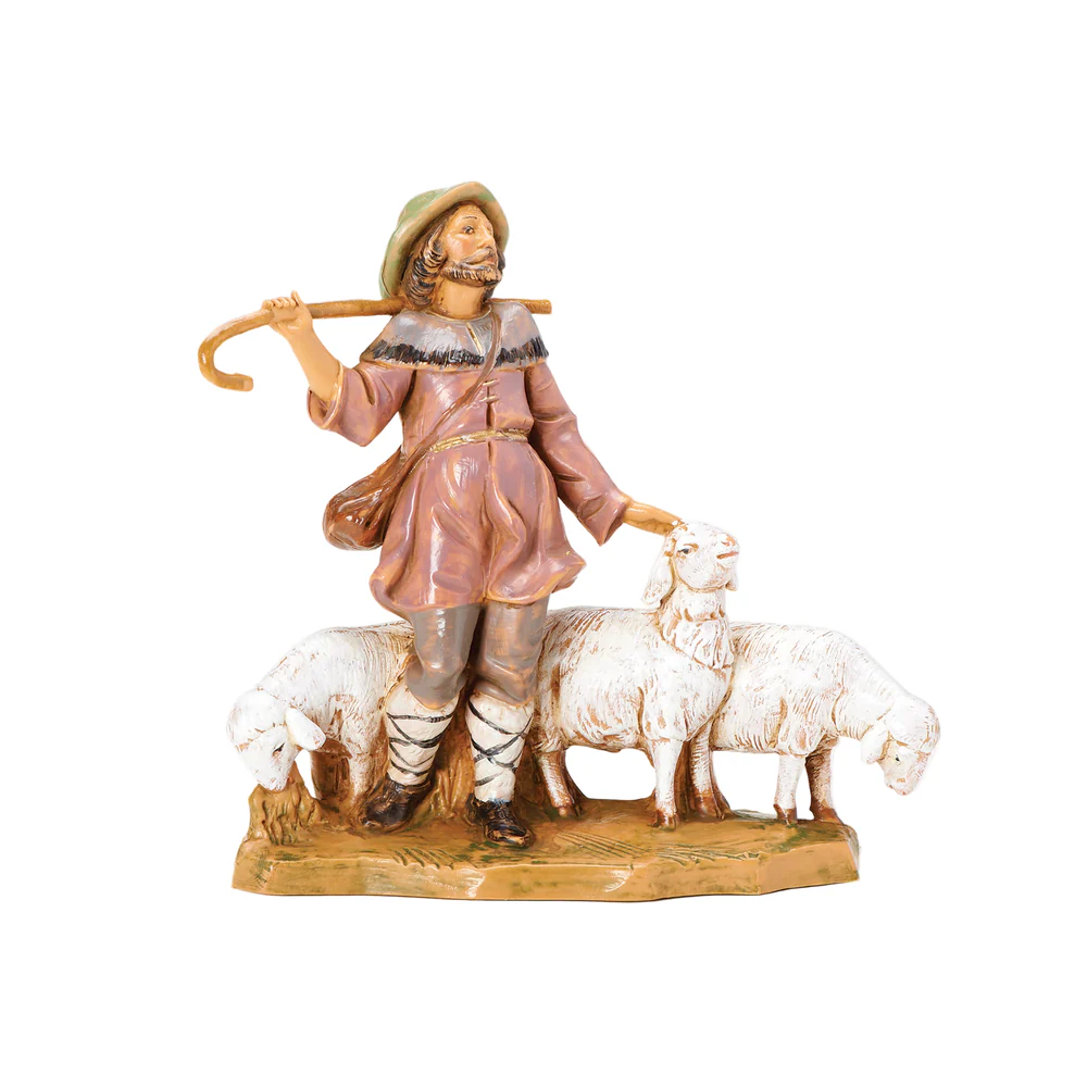 Pastor Elijah, nacimiento Fontanini, escala 5 pulgadas
