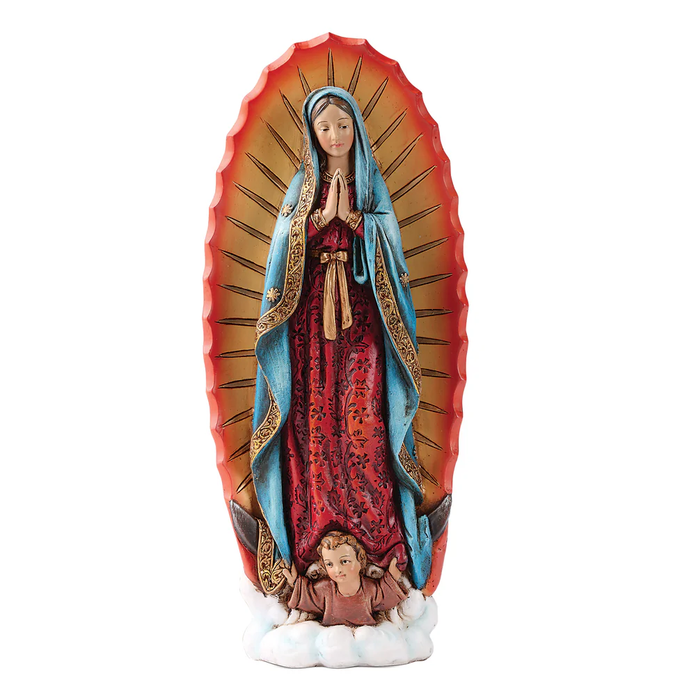 Virgen de Guadalupe 18 cm