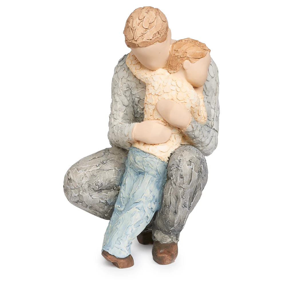 Padre con Hijo en Brazos 14 cm, More Than Words