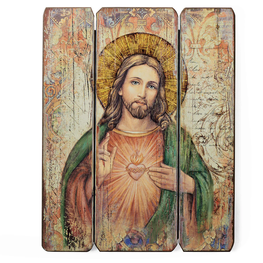 Retablo Sagrado Corazón de Jesús 38 cm