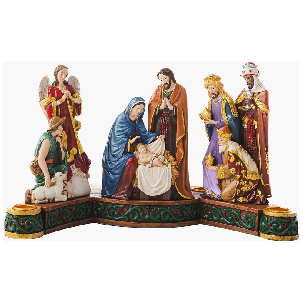 Nacimiento de Adviento 19 cm, Christian Brands