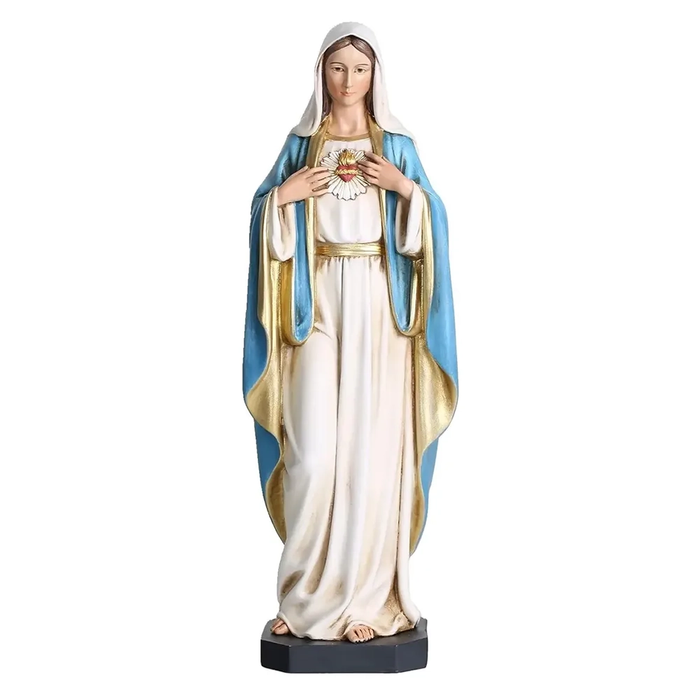Virgen Sagrado Corazón de María, 25 cm