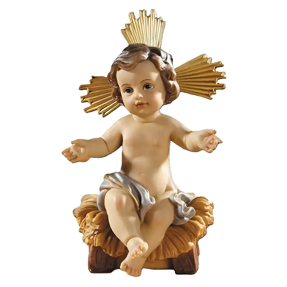 Niño Dios, Niño Jesús, 2 pzas 17 cm, Dari & Alice, Poliresina
