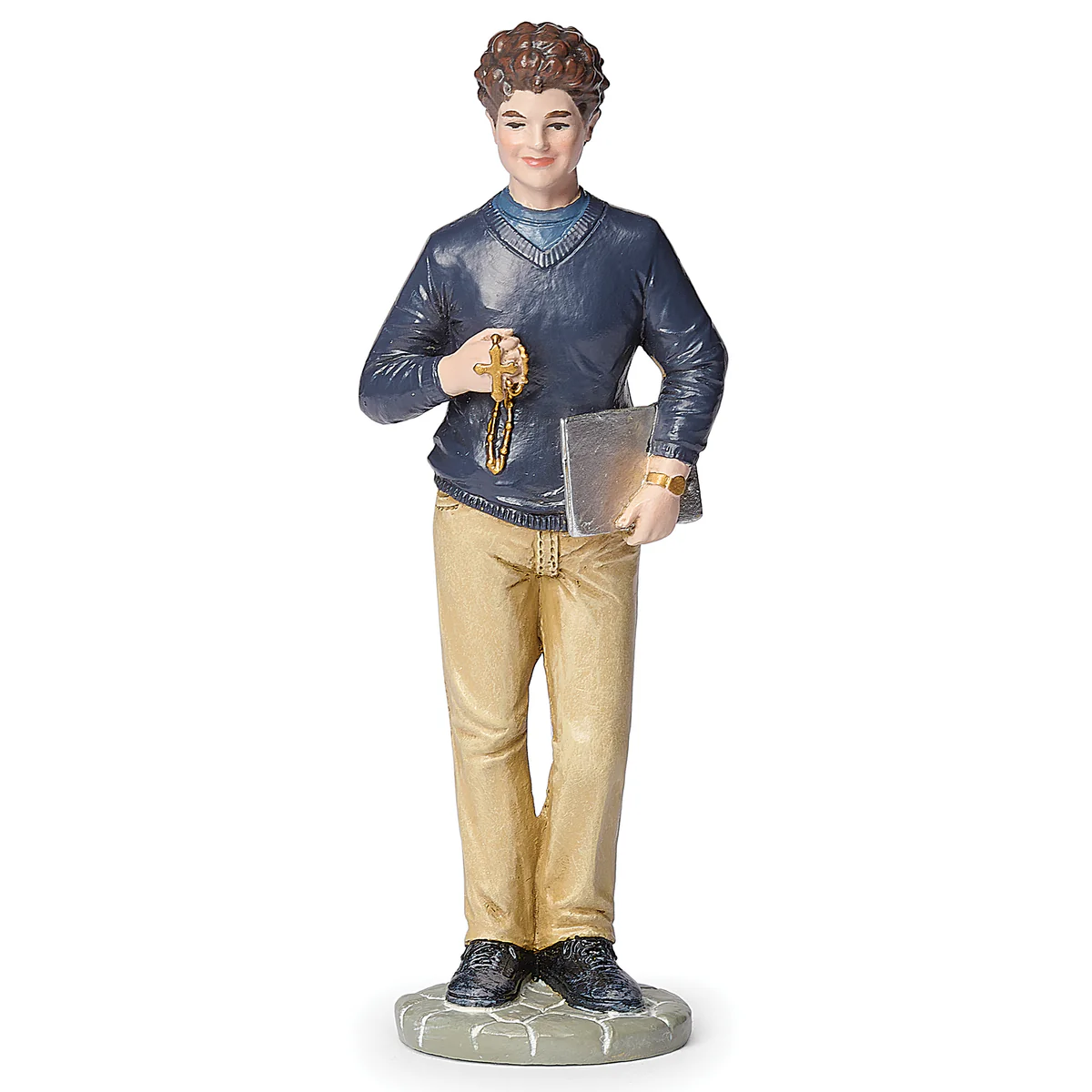 Carlo Acutis 10 cm, Joseph's Studio by Roman, Resina
