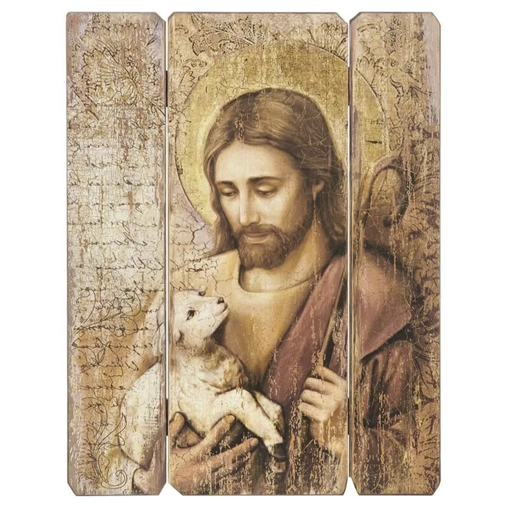 Retablo Jesús el Buen Pastor 66 cm