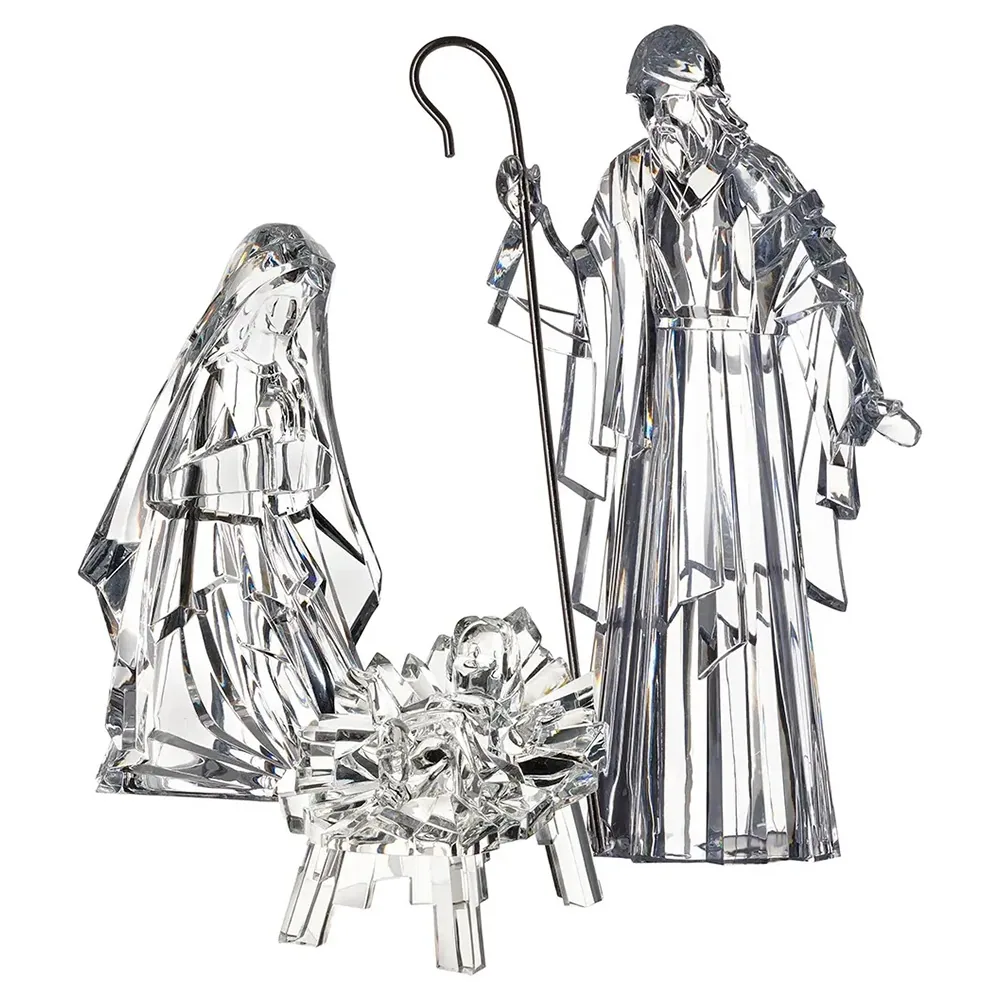 Nacimiento de Acrílico 6 pzas, 40 cm, Roman Christmas
