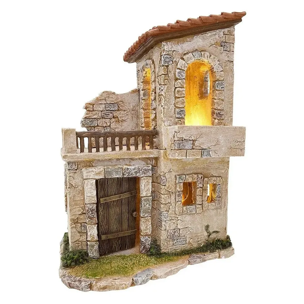 Bethlehem Inn con Luz LED, Escala 5 Pulgadas