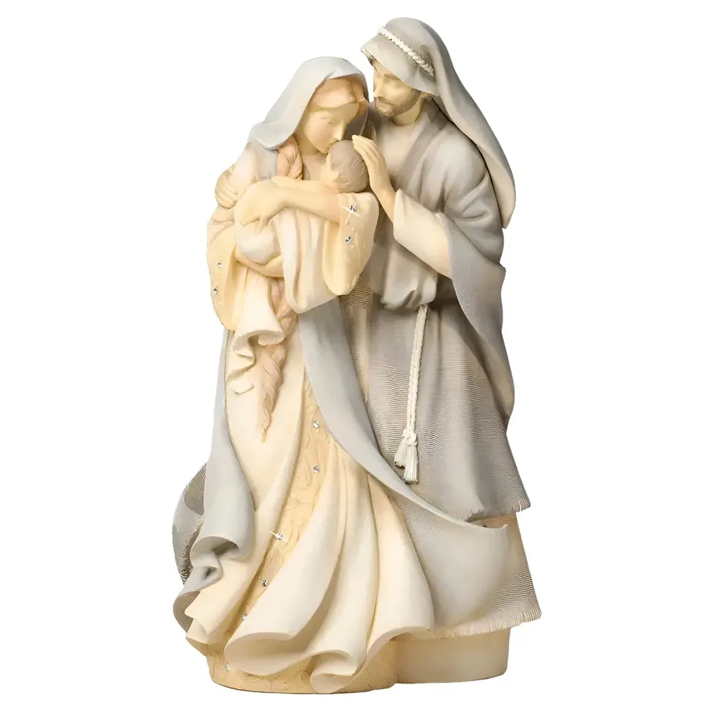 Nacimiento, Sagrada Familia de Belén 24 cm, Poliresina