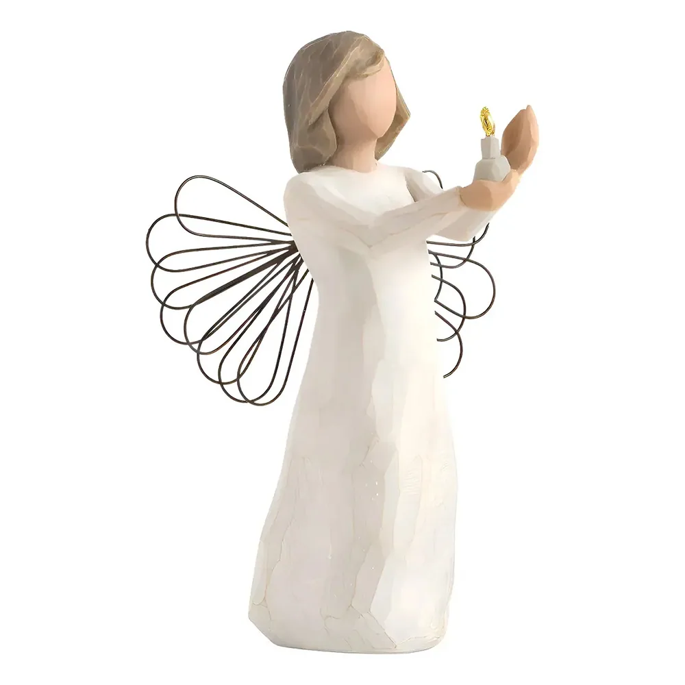 Angelito con Luz 13.5 cm, Dari & Alice, Poliresina